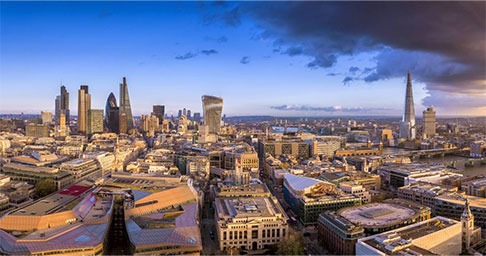 London skyline chart