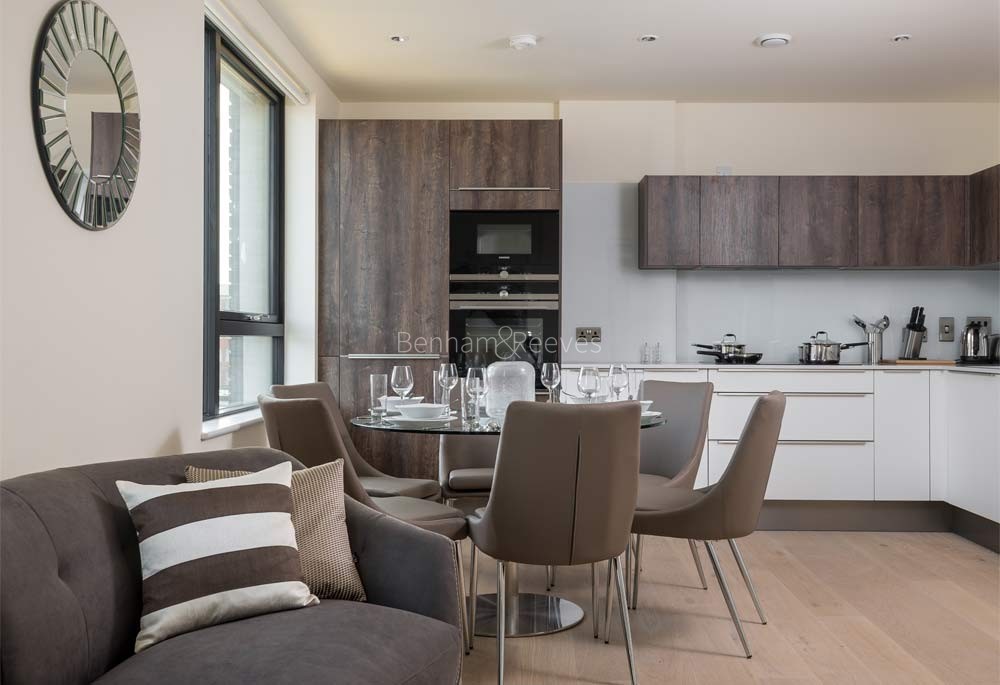 Kitchen view of Battersea Exchange Image 1