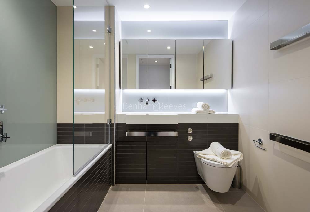 Bathroom view of Battersea Power Station Image 1