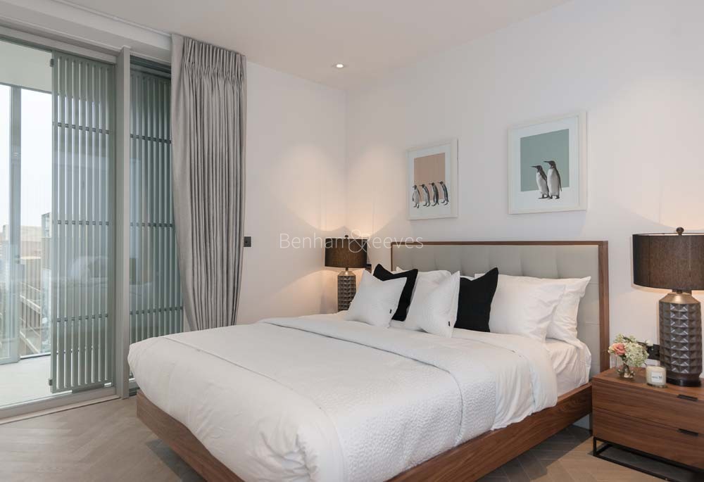 Bedroom view of Battersea Power Station Image 1