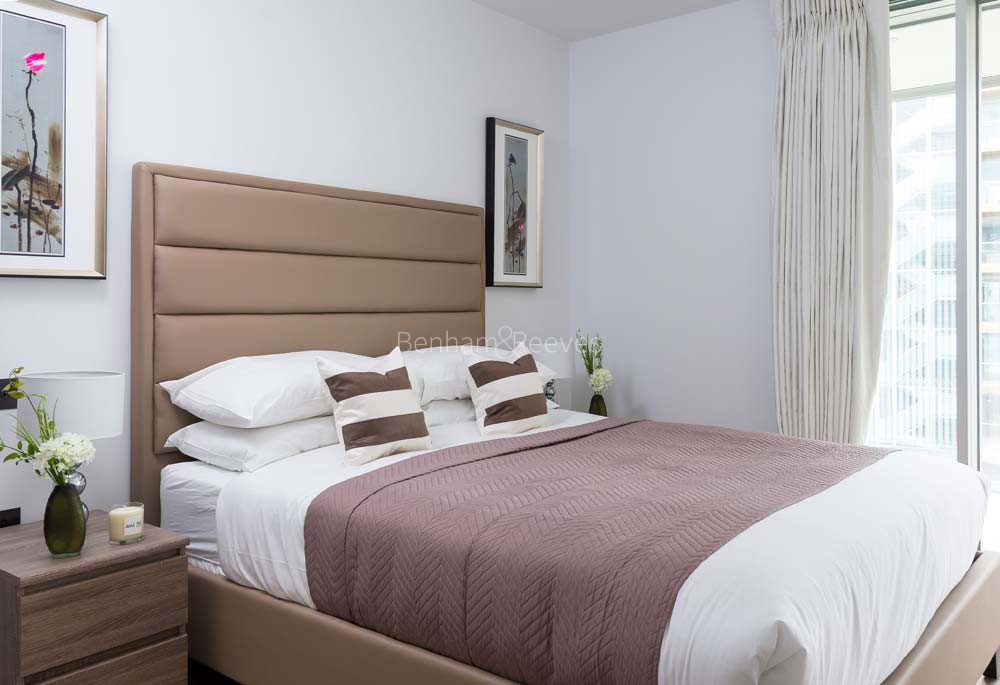 Bedroom view of Battersea Power Station Image 2