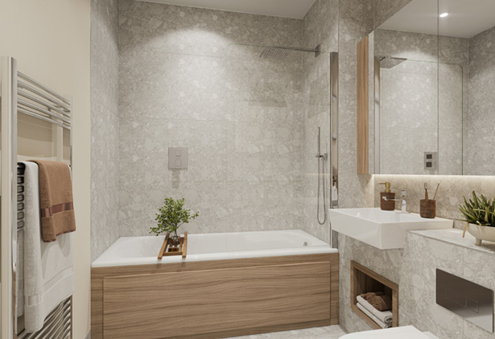 Bathroom view of Claremont Quarter Image 1