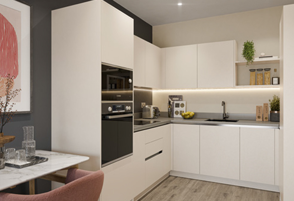 Kitchen view of Claremont Quarter Image 1