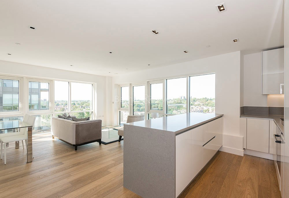 Kitchen view of Dickens Yard Image 1