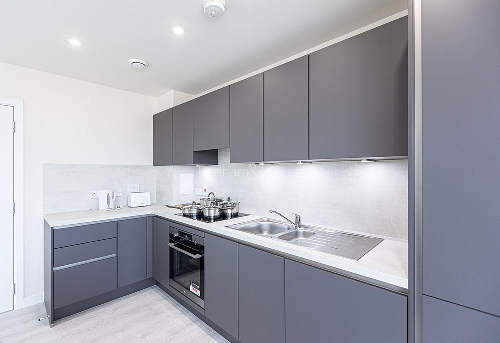 Kitchen view of Eastman Village Image 1