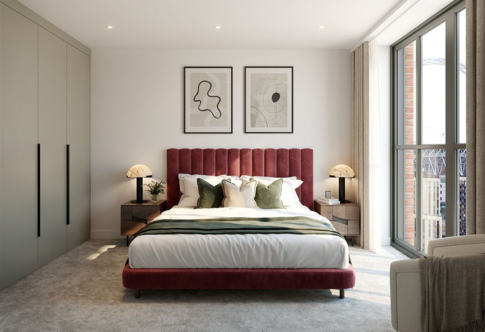Bedroom view of Fulton & Fifth Image 1