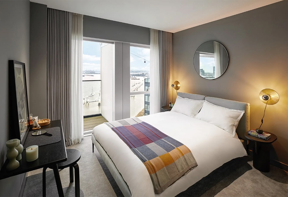 Bedroom view of Greenwich Peninsula Image 1