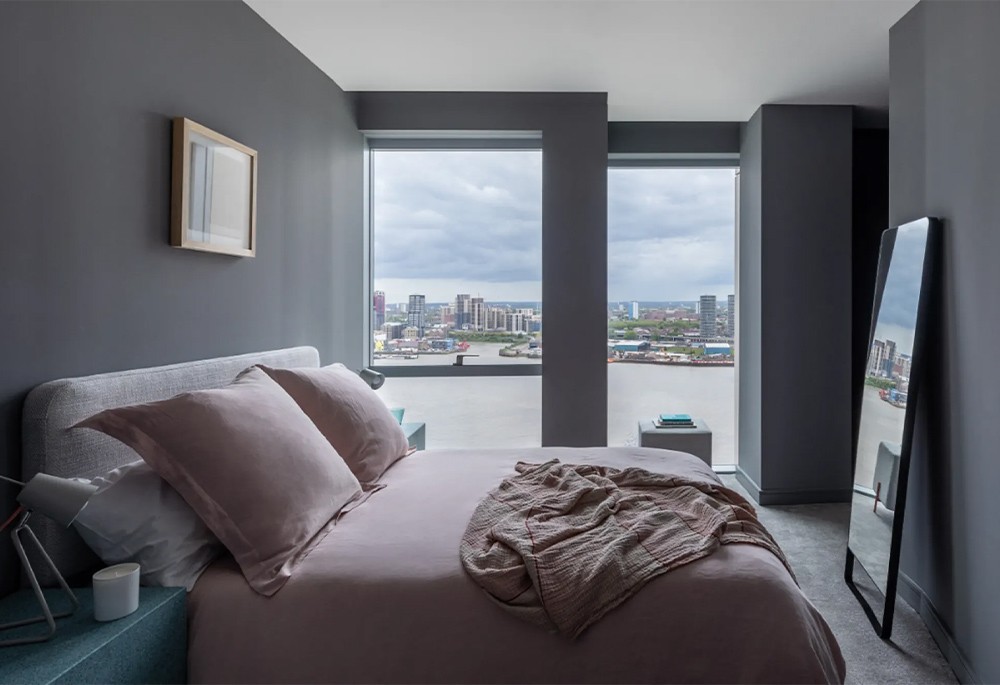 Bedroom view of Greenwich Peninsula Image 2