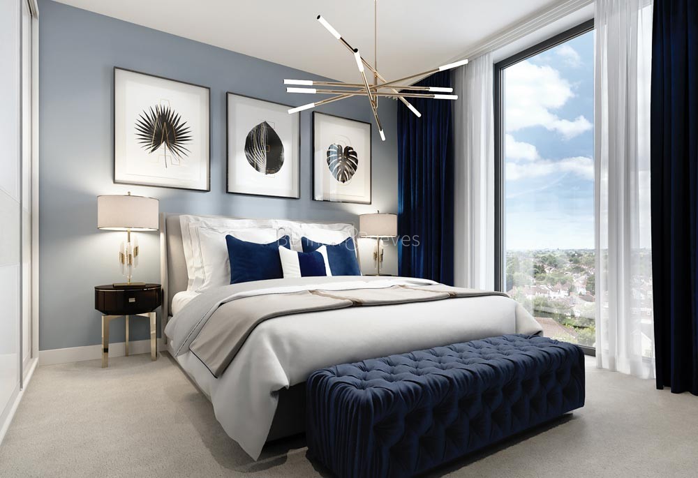 Bedroom view of Hayes Village Image 2