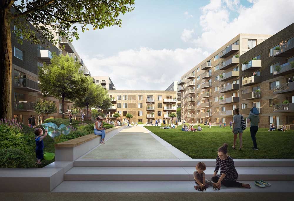 Exterior view of Hayes Village Image 3