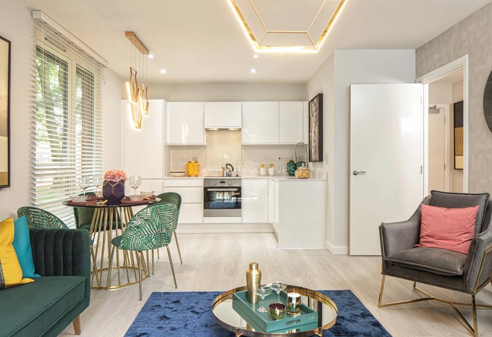 Kitchen view of Hayes Village Image 1