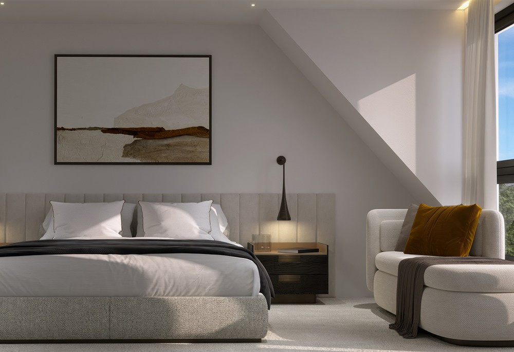 Bedroom view of Oh So Close Image 1