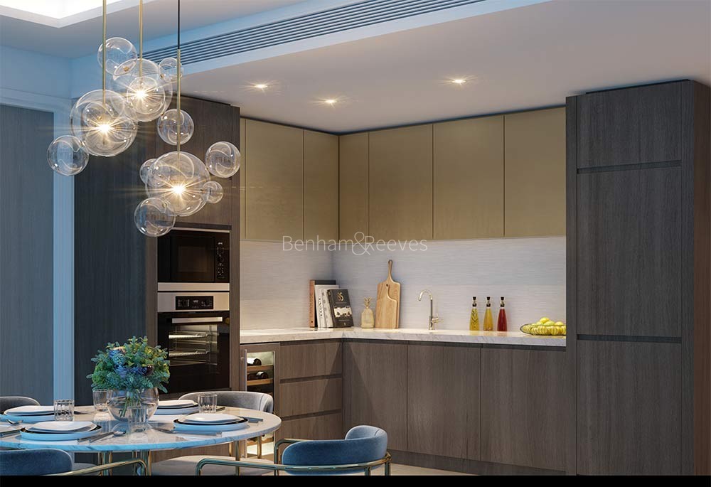 Kitchen view of One Thames City Image 1
