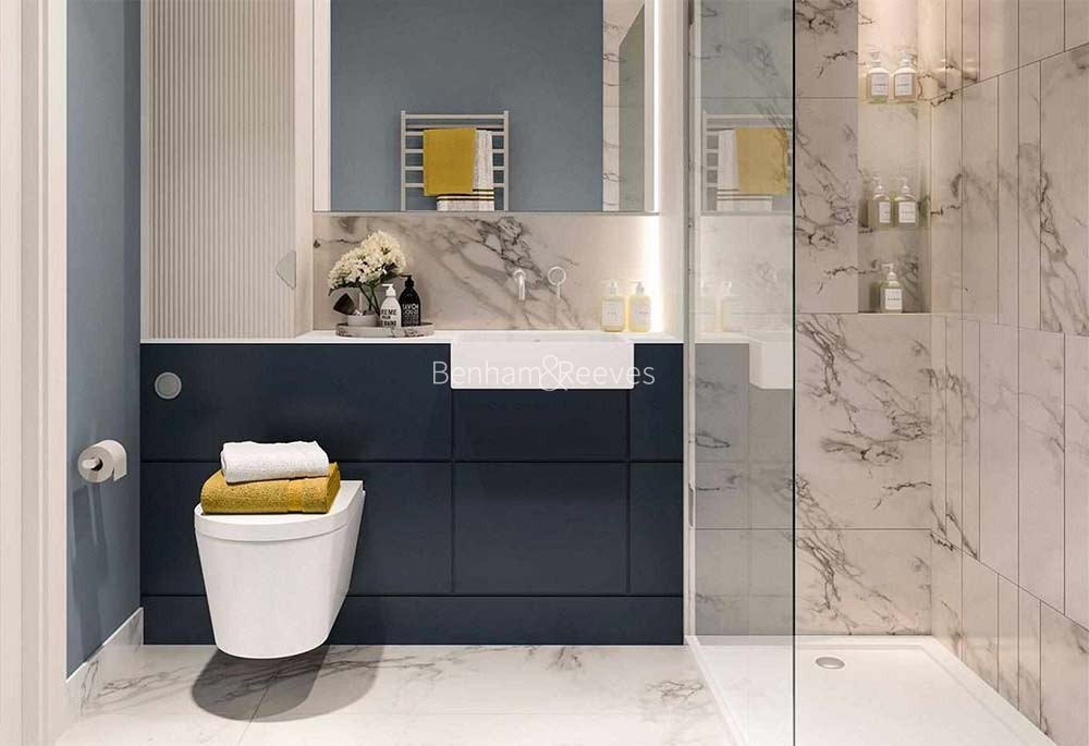 Bathroom view of Oval Village Image 1