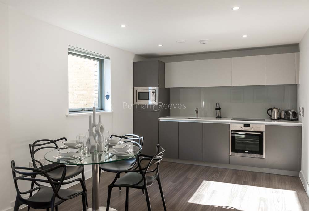 Kitchen view of Packington Square Image 1