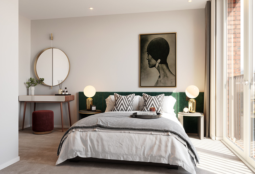 Bedroom view of Poplar Riverside Image 1