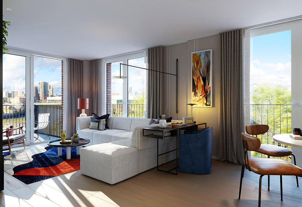 Reception view of Poplar Riverside Image 1