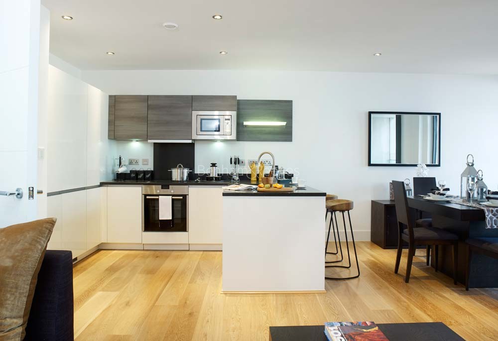 Kitchen view of Portobello Square Image 1