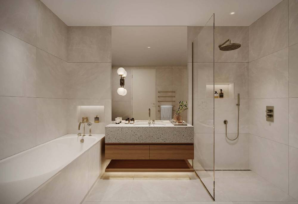 Bathroom view of Ransome’s Wharf Image 1