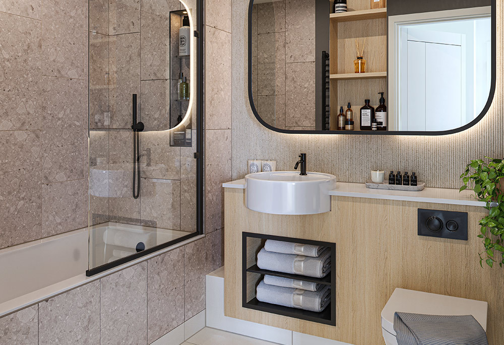 Bathroom view of Silkstream Image 1
