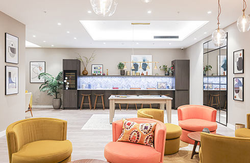 Reception view of Triptych Bankside Image 1