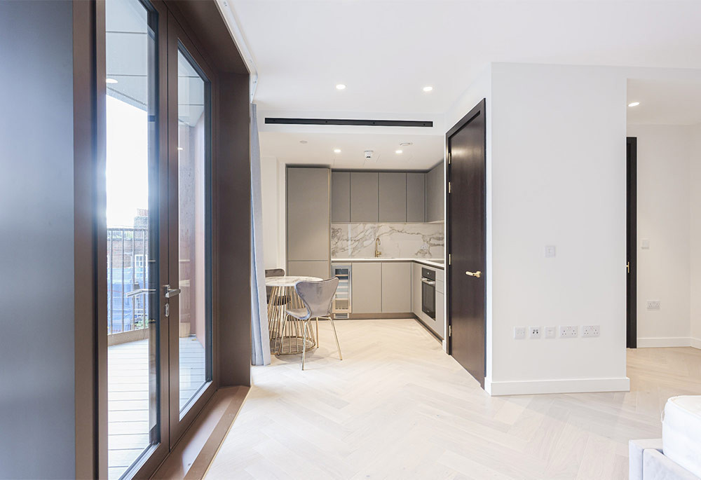 Kitchen view of Triptych Bankside Image 1
