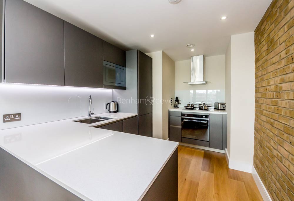 Kitchen view of Wapping Riverside Image 1