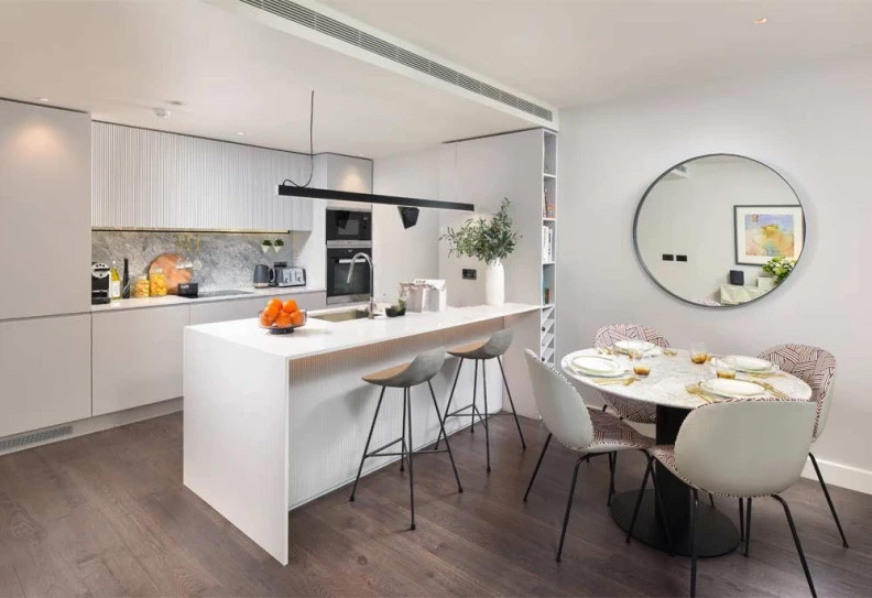 Kitchen view of White City Living Image 2