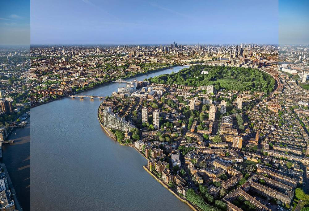 Exterior view of Ransome’s Wharf, Battersea Image 2