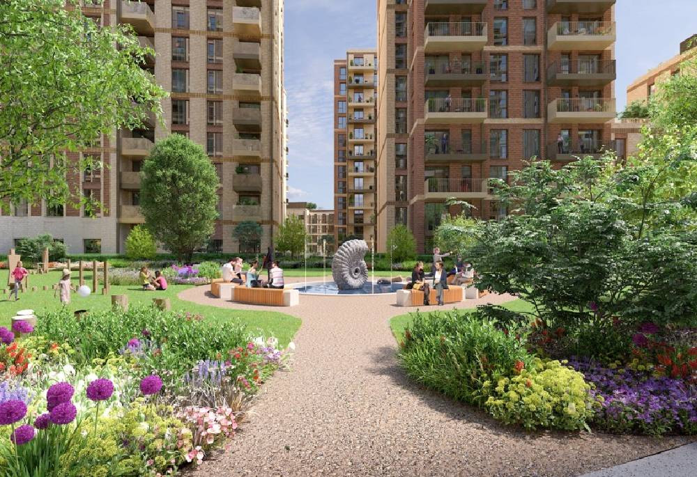 Exterior view of Sutton Garden Square Image 2