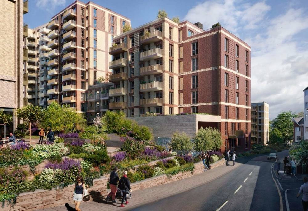 Exterior view of Sutton Garden Square Image 3
