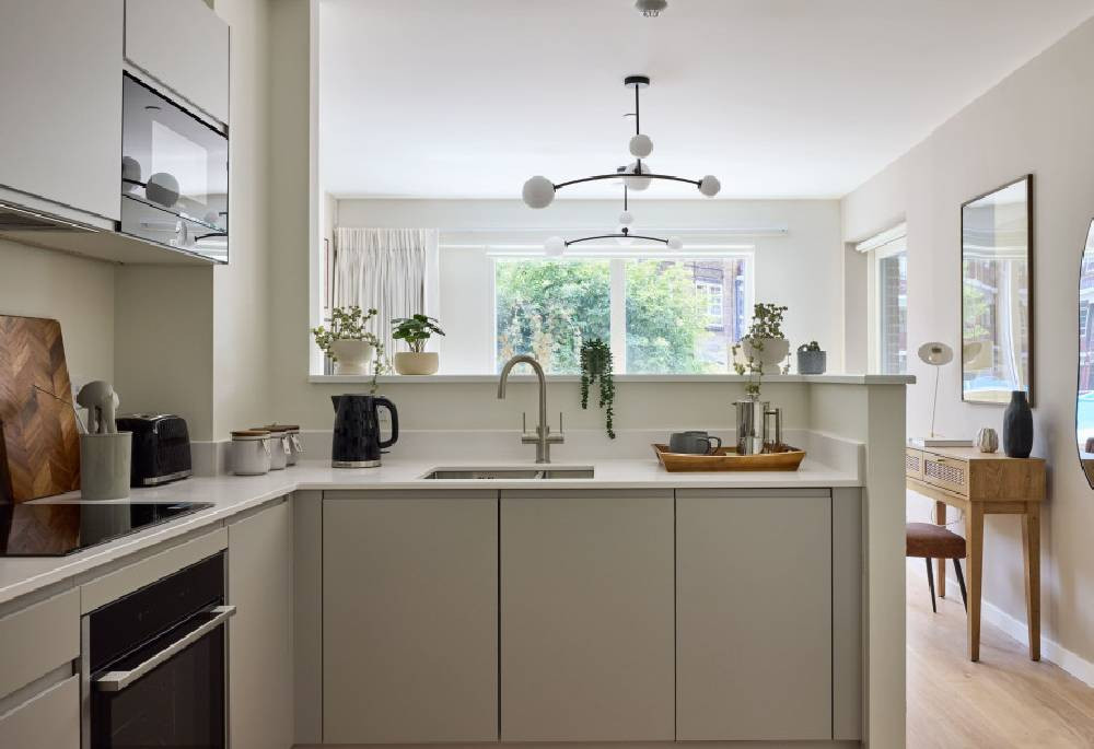 Kitchen view of The Ellington Image 1