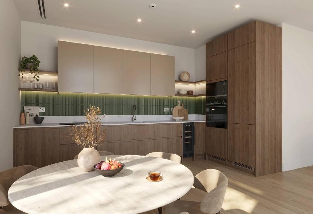 Kitchen view of Wimbledon Bridge House Image 1