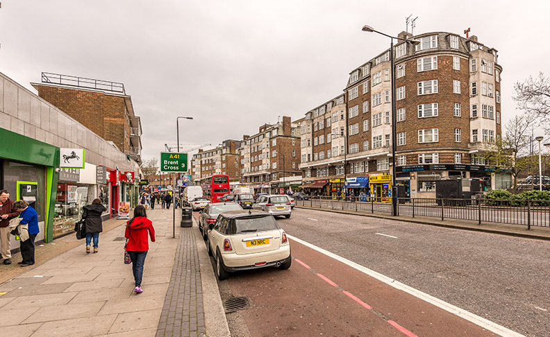 Swiss Cottage area view 1