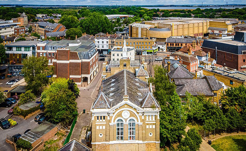 Staines-upon-Thames area view 1