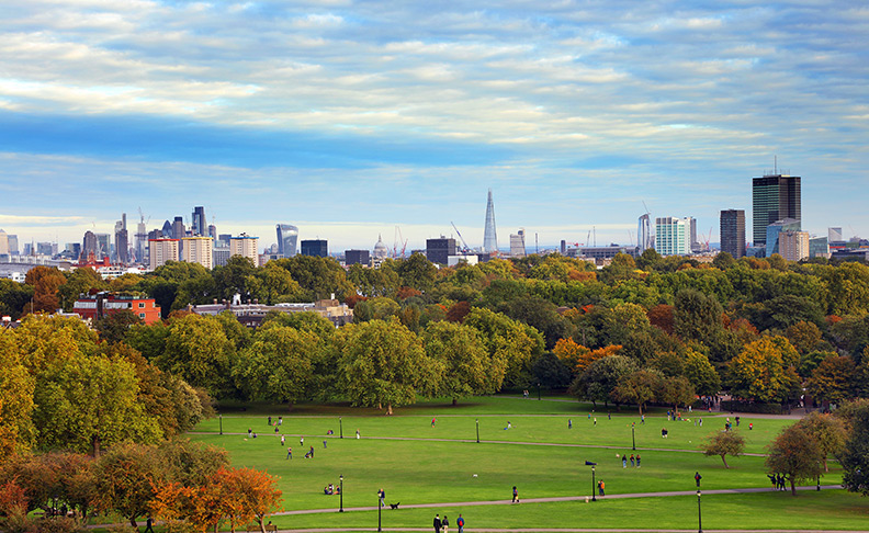 Primrose Hill  area view 1