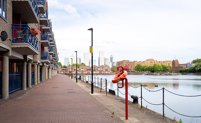 Wapping area view 2