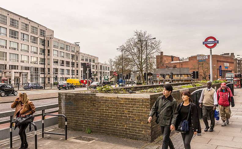 Swiss Cottage area view 2