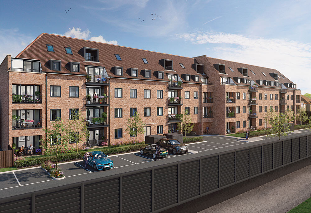Exterior view of London Square Image 1