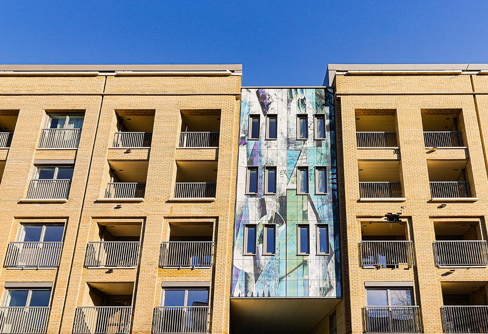 Exterior view of The Auria, Portobello Square Image 3