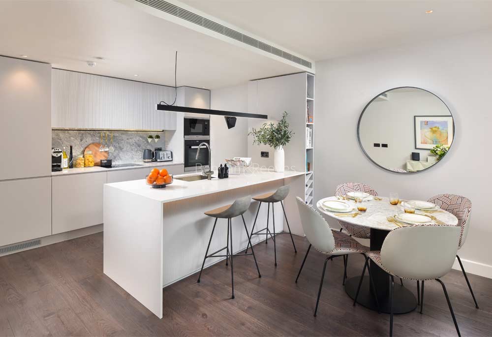 Kitchen view of White City Living Image 1