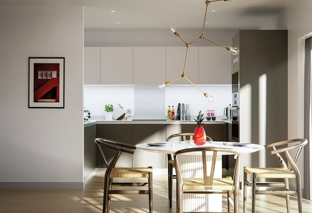 Kitchen view of 58-70 York Road Image 1