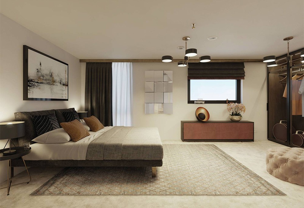 Bedroom view of City North Image 2