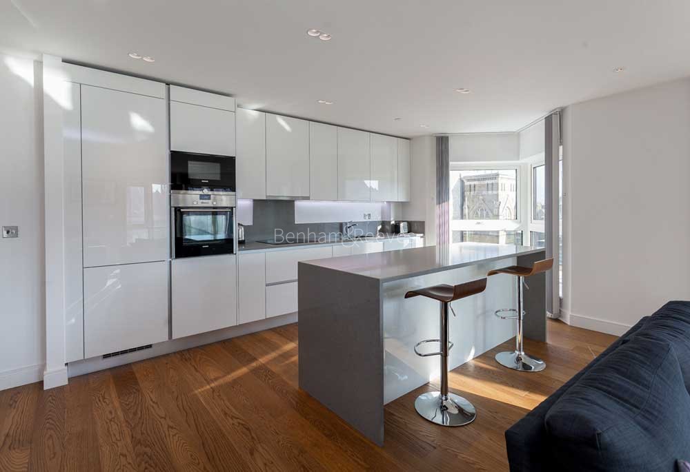 Kitchen view of Dickens Yard Image 1