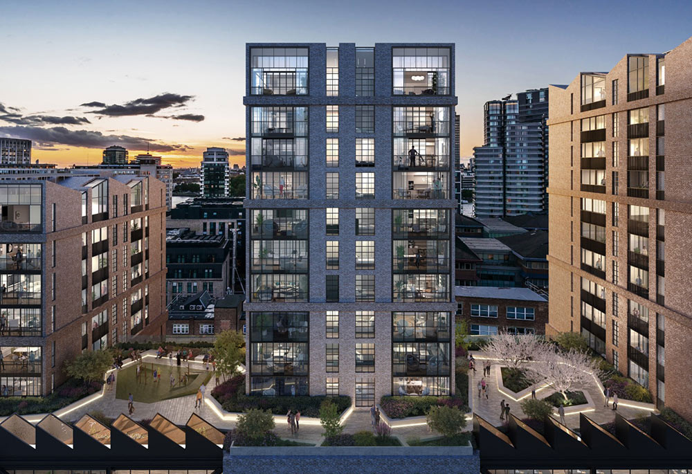 Exterior view of Graphite Square Image 4