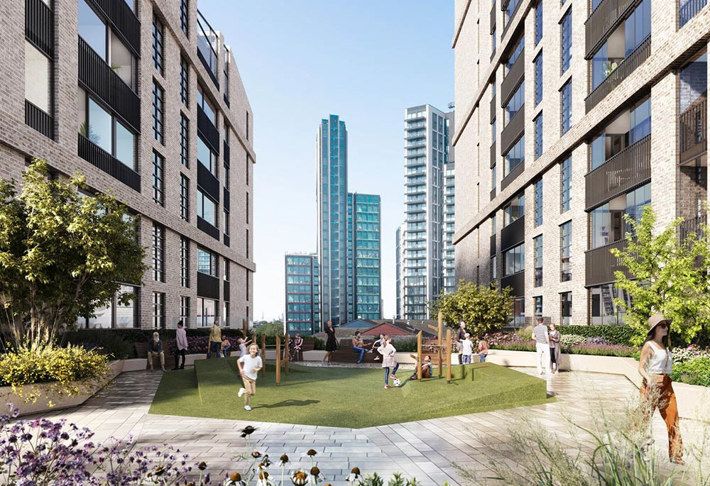 Exterior view of Graphite Square Image 3
