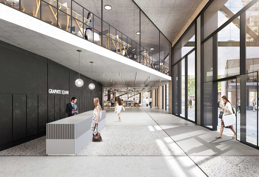Reception view of Graphite Square Image 1