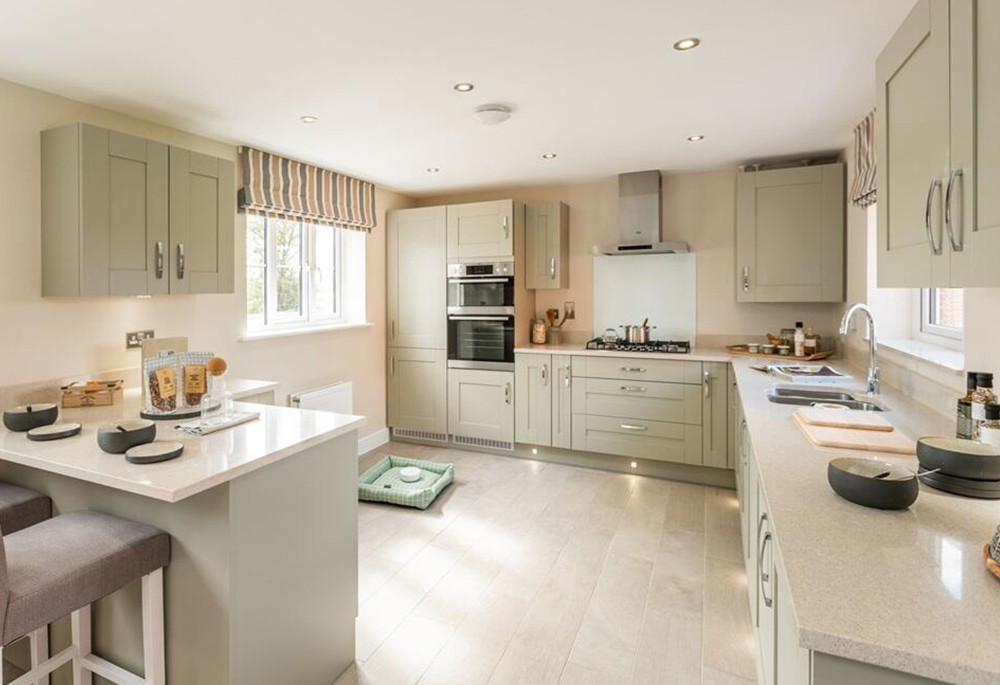 Kitchen view of High Leigh Garden Village Image 1