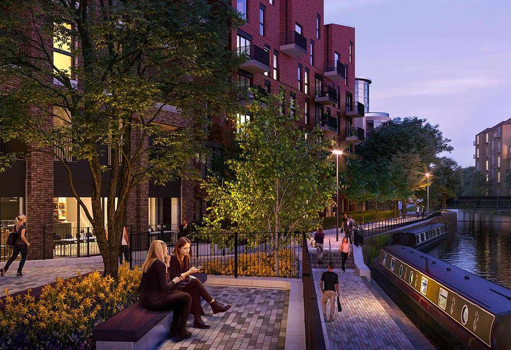 Exterior view of Huntley Wharf Reading Image 2