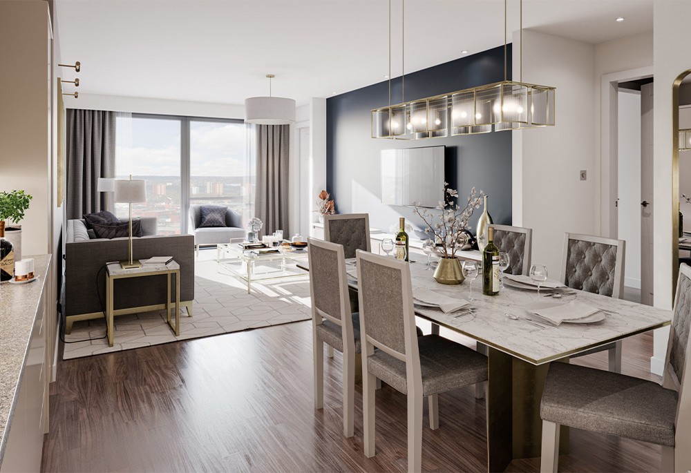 Kitchen view of JQ Rise Image 1
